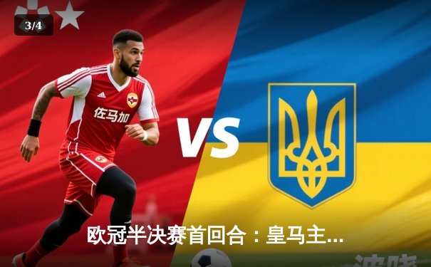 欧冠半决赛首回合：皇马主场2-1逆转拜仁，维尼修斯双响闪耀伯纳乌 - 3